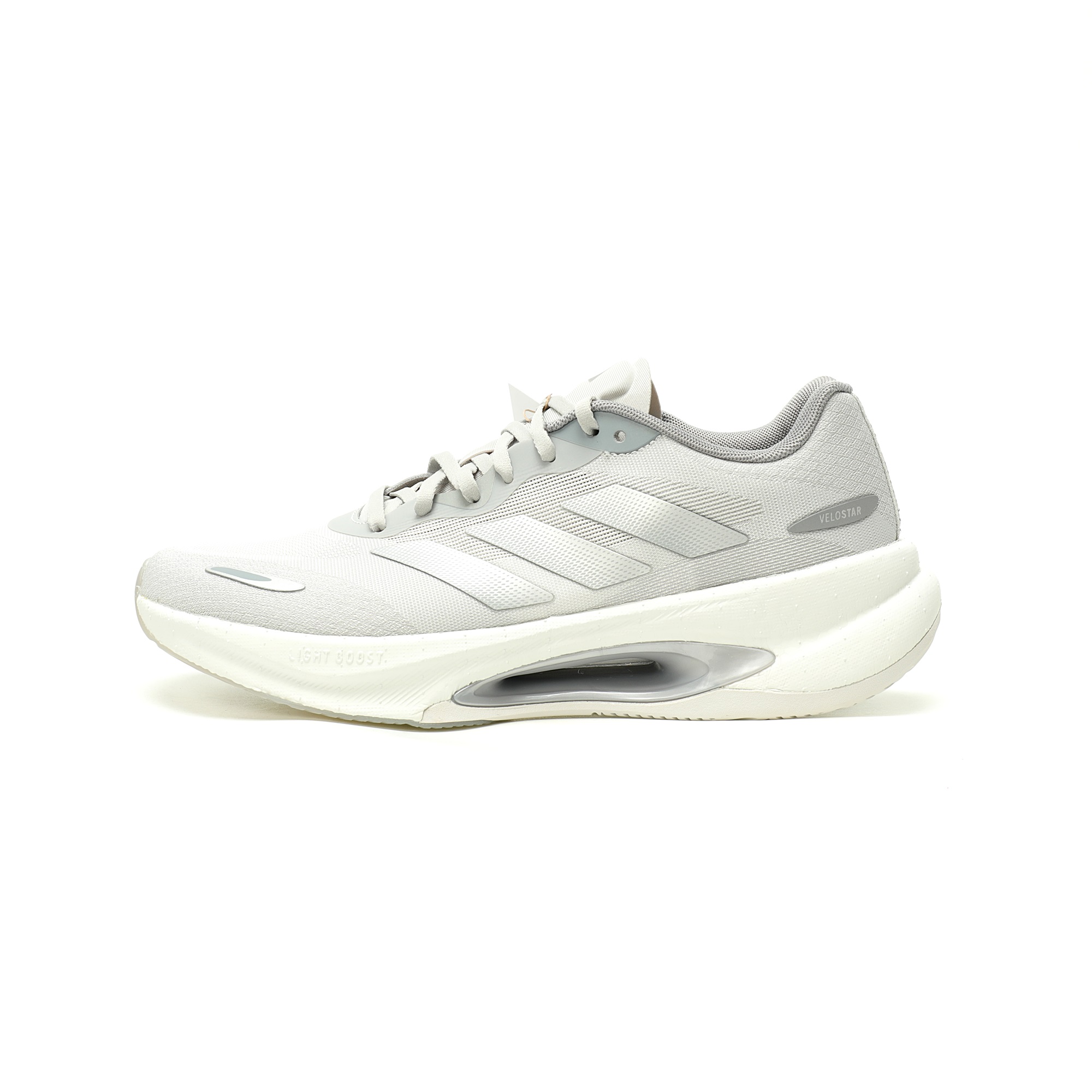 Adidas Velostar Cement Grey Light Boost Inspired Unisex Running Sneakers Adidas Velostar Cement Grey Light Boost Inspired Unisex Running Sneakers