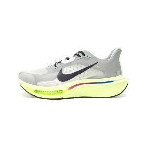 Nike Air Zoom Pegasus Premium Grey Black Volt ReactX Inspired Running Sneakers