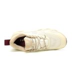 Loewe x On Cloudsolo Low Top Running Shoes Beige Burgundy Lightweight Sneakers