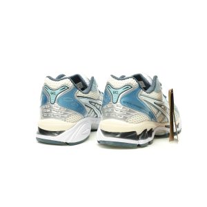 ASICS Gel Kayano 14 Cream Raw Indigo Retro Running Shoes 1203A537-116 ASICS Gel Kayano 14 Cream Raw Indigo Retro Running Shoes 1203A537-116