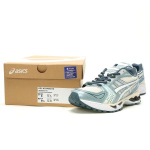 ASICS Gel Kayano 14 Cream Raw Indigo Retro Running Shoes 1203A537-116 ASICS Gel Kayano 14 Cream Raw Indigo Retro Running Shoes 1203A537-116