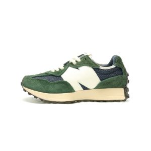 New Balance 327 Midnight Green Cream Suede Mesh Retro Sneakers U327WVD