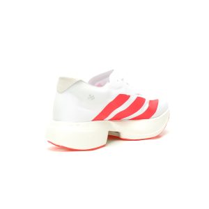 Adidas Adizero Adios Pro 4 White Fuchsia Red Running Shoes KZ9020