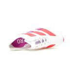 Adidas Adizero Adios Pro 4 White Fuchsia Red Running Shoes KZ9020