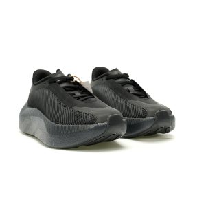 Adidas HYPERBOOST EUPHORIA Triple Black TPU Grid Chunky Sole Tech-Wear Sneakers