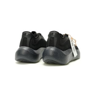 Adidas HYPERBOOST EUPHORIA Triple Black TPU Grid Chunky Sole Tech-Wear Sneakers