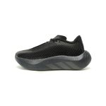 Adidas HYPERBOOST EUPHORIA Triple Black TPU Grid Chunky Sole Tech-Wear Sneakers