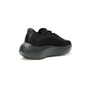 Adidas HYPERBOOST EUPHORIA Triple Black TPU Grid Chunky Sole Tech-Wear Sneakers