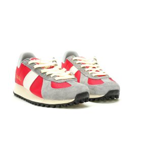 adidas BW Army Run Light Grey Red White Suede Oxford Sneakers KH6074 adidas BW Army Run Light Grey Red White Suede Oxford Sneakers KH6074
