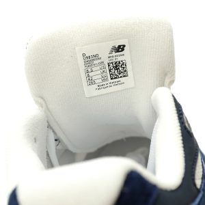 New Balance 983 White Navy Suede Mesh Retro Running Shoes U983ND