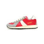 adidas BW Army Run Light Grey Red White Suede Oxford Sneakers KH6074