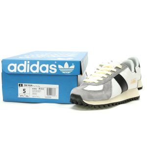 adidas BW Army Run, KJ7941, light grey white black, pig suede oxford, retro German trainer