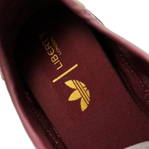 Liberty London x adidas SL72 OG Floral Embroidery Burgundy Brown Women's Sneakers KI4804 Liberty London x adidas SL72 OG Floral Embroidery Burgundy Brown Women's Sneakers KI4804