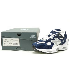 New Balance 983 White Navy Suede Mesh Retro Running Shoes U983ND