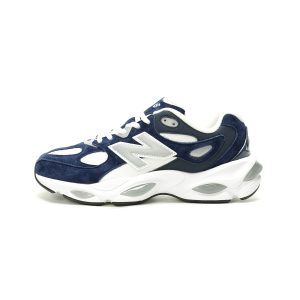 New Balance 983 White Navy Suede Mesh Retro Running Shoes U983ND
