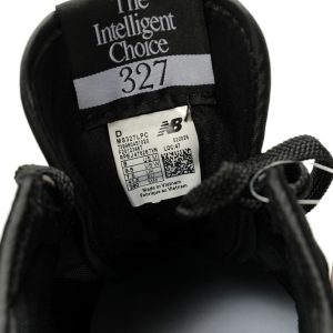New Balance 327 Low Top Retro Suede Leopard Print Casual Running Shoes MS327LPC Black Grey