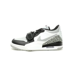 Nike Air Jordan Legacy 312 Low Black Light Smoke Grey Elephant Print CD7069-105
