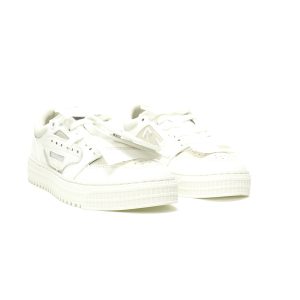 Off-White™ 3.0 Court Low Top White Grey Leather Sneakers OMIA29KS25LEA004010B Off-White™ 3.0 Court Low Top White Grey Leather Sneakers OMIA29KS25LEA004010B