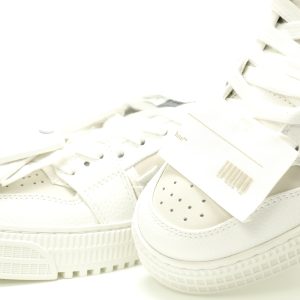 Off-White™ 3.0 Court Low Top White Grey Leather Sneakers OMIA29KS25LEA004010B Off-White™ 3.0 Court Low Top White Grey Leather Sneakers OMIA29KS25LEA004010B