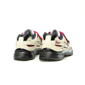Nike Initiator Cream Red Navy Black Graffiti Lace 394055-001 Nike Initiator Cream Red Navy Black Graffiti Lace 394055-001