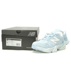 New Balance 9060 Sea Salt Oxford Blue Suede Mesh U90607KM New Balance 9060 Sea Salt Oxford Blue Suede Mesh U90607KM