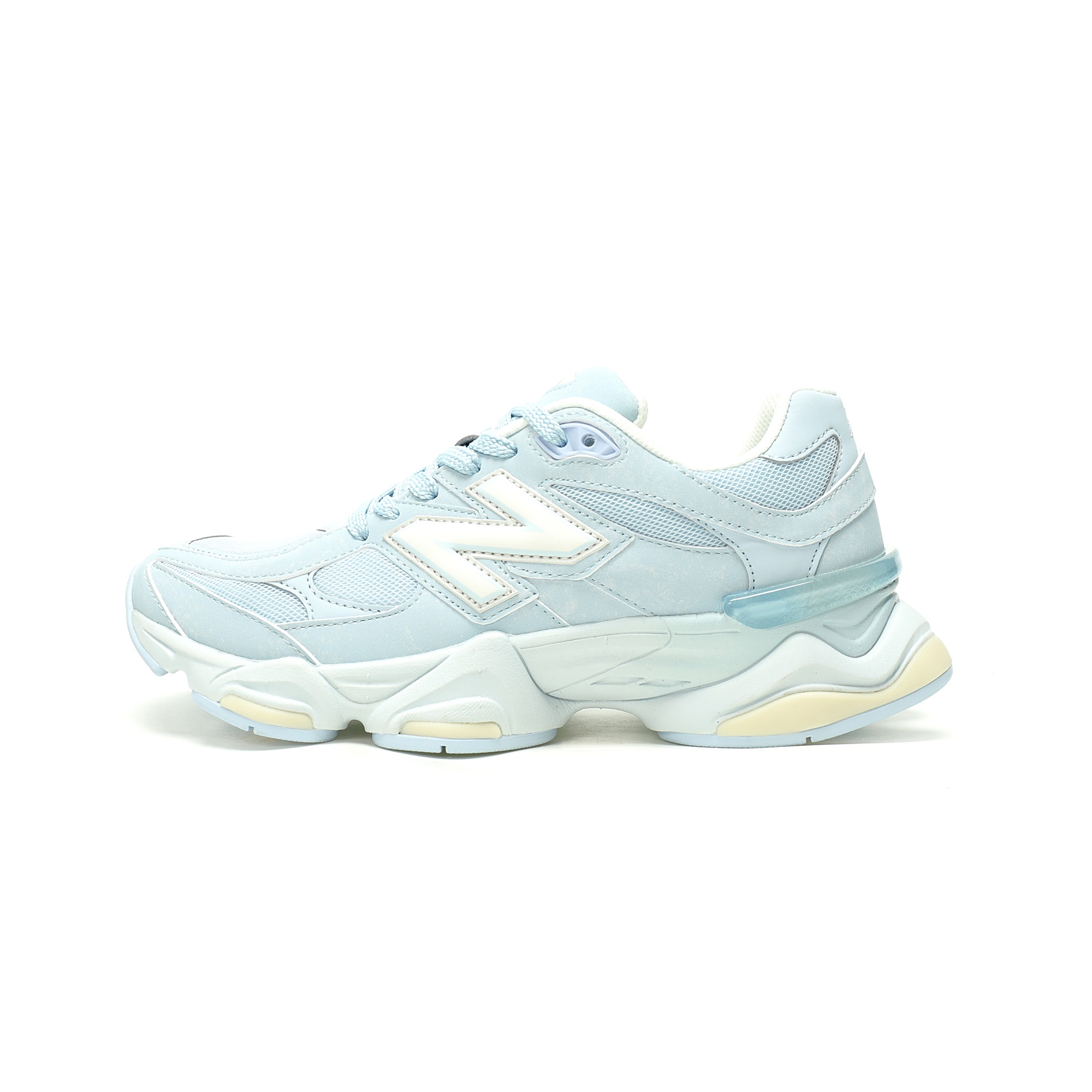 New Balance 9060 Sea Salt Oxford Blue Suede Mesh U90607KM New Balance 9060 Sea Salt Oxford Blue Suede Mesh U90607KM