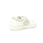 Off-White™ 3.0 Court Low Top White Grey Leather Sneakers OMIA29KS25LEA004010B
