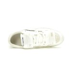 Off-White™ 3.0 Court Low Top White Grey Leather Sneakers OMIA29KS25LEA004010B