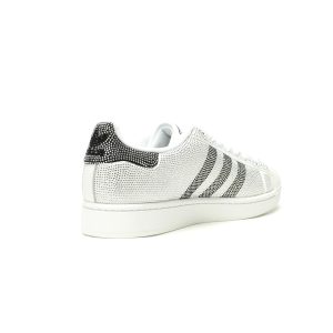 Adidas Originals Superstar II White Black Rhinestone IH4205