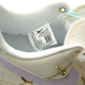 Nike Air Force 1 07 LX Cream Purple Cat Graffiti FV3654-511 Nike Air Force 1 07 LX Cream Purple Cat Graffiti FV3654-511