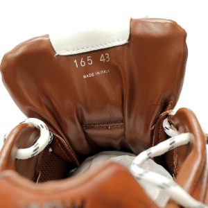 Miu Miu x New Balance 530 SL Coffee Brown Leather Gum Sole Sneakers ECAP523059B Miu Miu x New Balance 530 SL Coffee Brown Leather Gum Sole Sneakers ECAP523059B