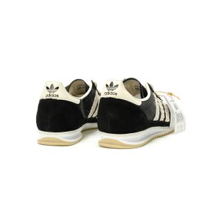 adidas Originals SL72 OG Black Cream Woven Stripes Suede Nylon Sneakers KI9843 adidas Originals SL72 OG Black Cream Woven Stripes Suede Nylon Sneakers KI9843