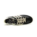 adidas Originals SL72 OG Black Cream Woven Stripes Suede Nylon Sneakers KI9843