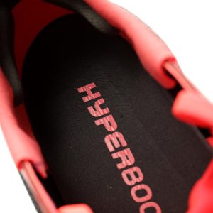 adidas HyperBoost Edge Peach Pink Black PrimeWeave Sneakers KH8128 adidas HyperBoost Edge Peach Pink Black PrimeWeave Sneakers KH8128